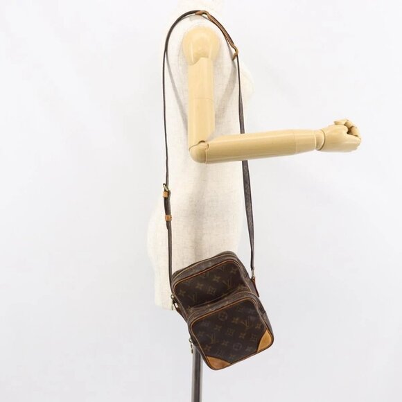 LOUIS VUITTON Monogram Amazon Shoulder Bag M45236 LV Auth ka489 - Picture 1 of 16